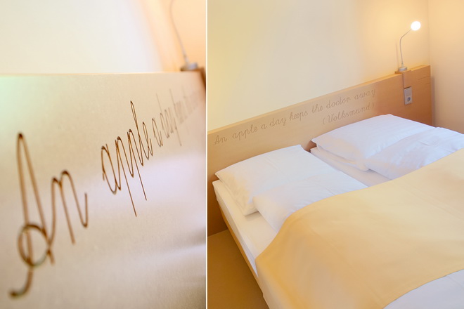 Die Zimmer in der Alten Schule in Reichenwalde